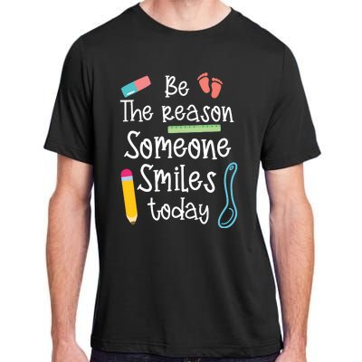 Childcare Provider Smilie Today Child Care Daycare Teacher Adult ChromaSoft Performance T-Shirt