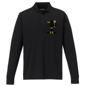 Chp Police Sheriff Highway Patrol Halloween Costume Performance Long Sleeve Polo