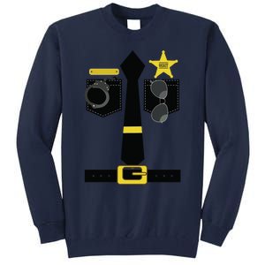 Chp Police Sheriff Highway Patrol Halloween Costume Tall Sweatshirt