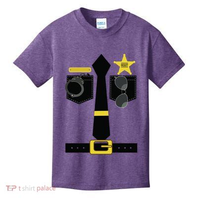 Chp Police Sheriff Highway Patrol Halloween Costume Kids T-Shirt