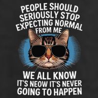 Cat People Should Seriously Graphic Design Idea Humor Novel Adult Drive Performance Visor