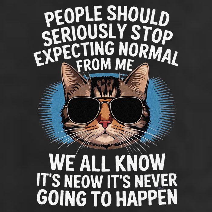 Cat People Should Seriously Graphic Design Idea Humor Novel Adult Drive Performance Visor
