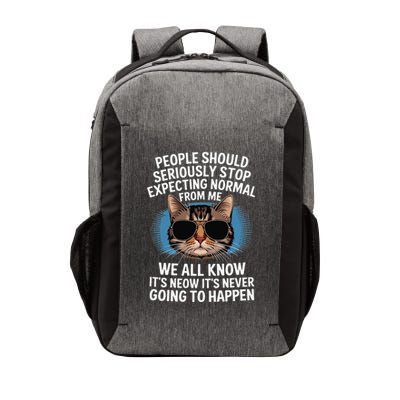 Cat People Should Seriously Graphic Design Idea Humor Novel Vector Backpack