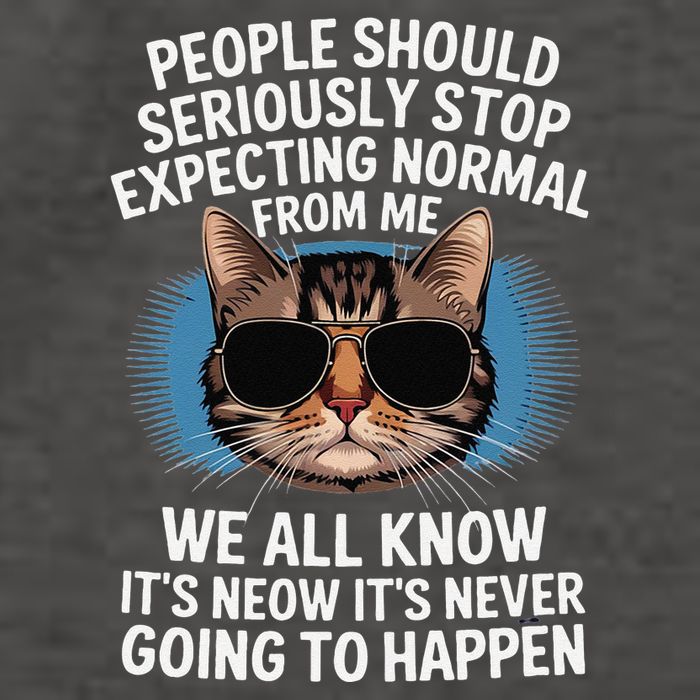 Cat People Should Seriously Graphic Design Idea Humor Novel Vector Backpack