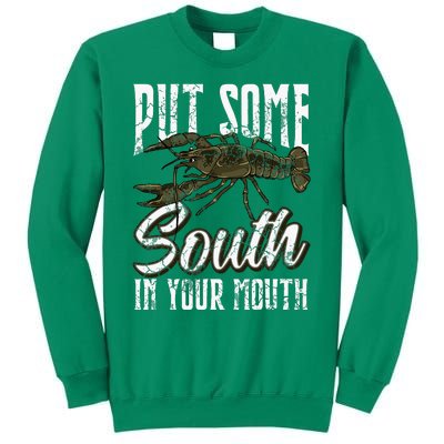 Crawfish Put Some South In Your Mouth Sweatshirt