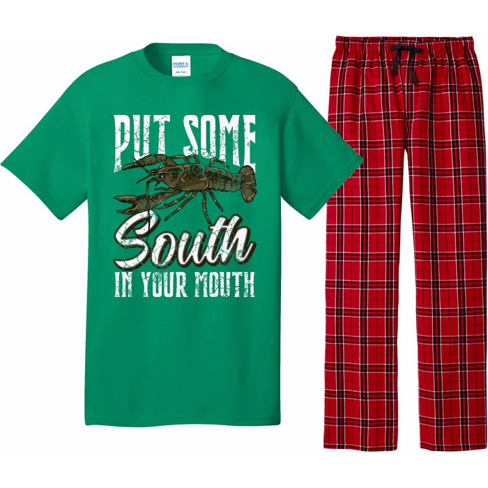 Crawfish Put Some South In Your Mouth Pajama Set