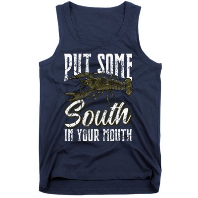 Crawfish Put Some South In Your Mouth Tank Top