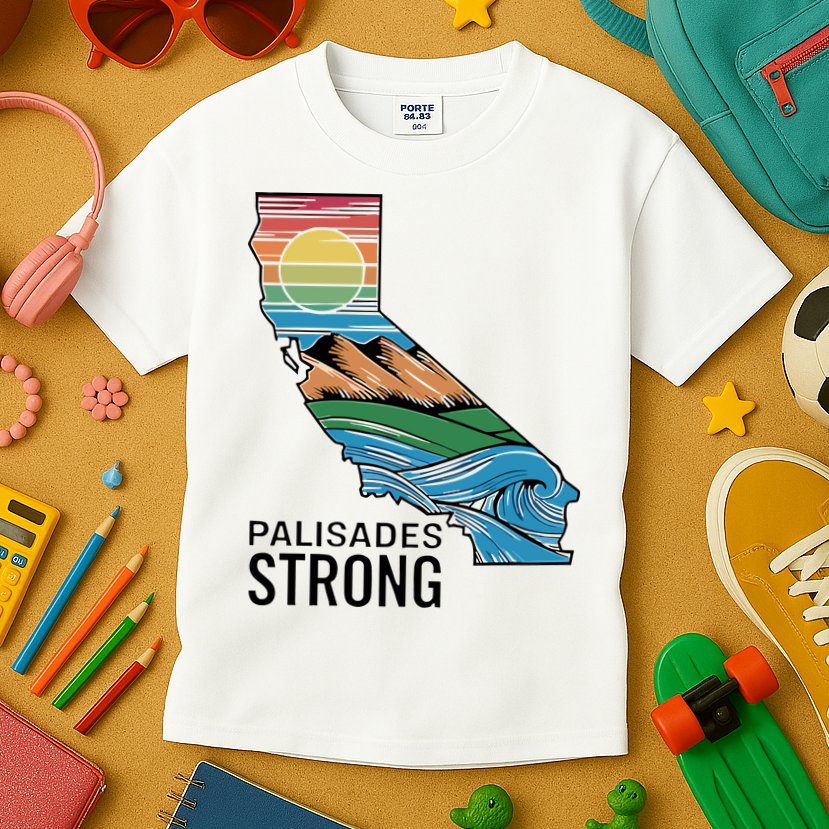 California Palisades Strong Kids T-Shirt