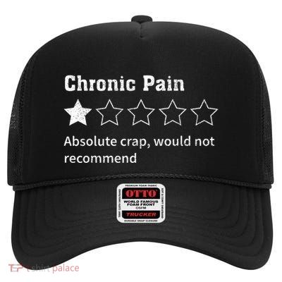 Chronic Pain Sarcastic Quotes Chronic Pain Recommend S Absol High Crown Mesh Back Trucker Hat