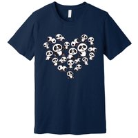 Cute Panda Shirts Panda Bear Lover Heart Gifts Premium T-Shirt