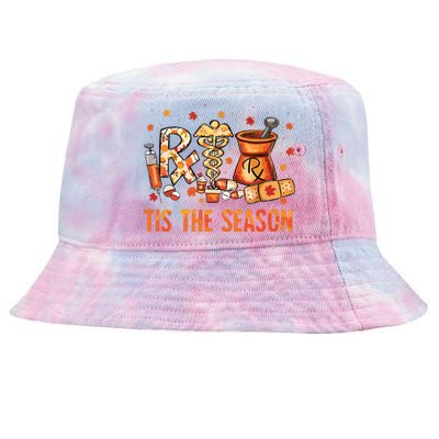 Cpht Pharmacy Technician Fall Theme Shirts Tis The Season Tie-Dyed Bucket Hat