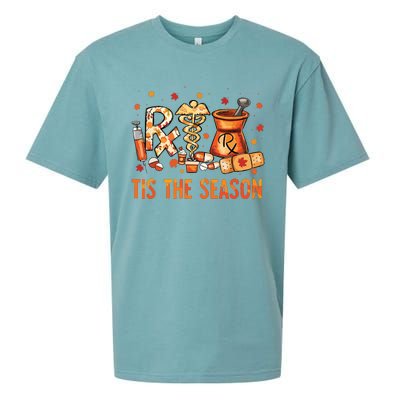 Cpht Pharmacy Technician Fall Theme Shirts Tis The Season Sueded Cloud Jersey T-Shirt