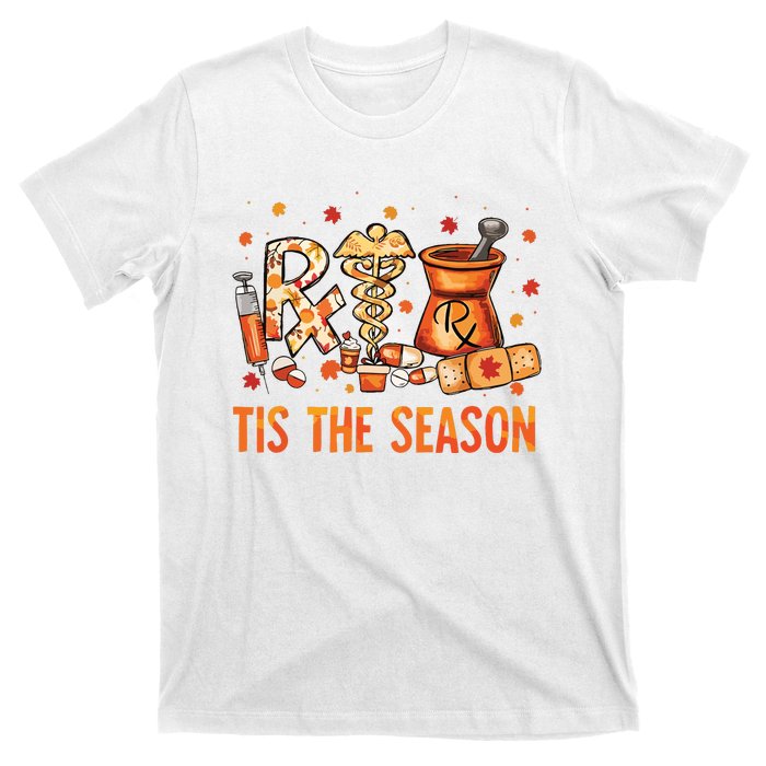 Cpht Pharmacy Technician Fall Theme Shirts Tis The Season T-Shirt