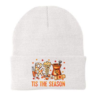 Cpht Pharmacy Technician Fall Theme Shirts Tis The Season Knit Cap Winter Beanie