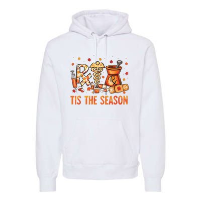 Cpht Pharmacy Technician Fall Theme Shirts Tis The Season Premium Hoodie