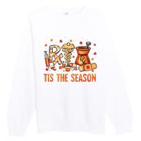 Cpht Pharmacy Technician Fall Theme Shirts Tis The Season Premium Crewneck Sweatshirt