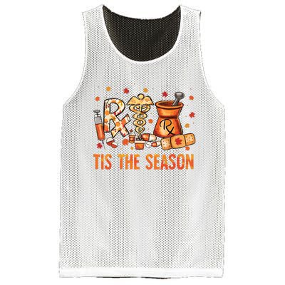 Cpht Pharmacy Technician Fall Theme Shirts Tis The Season Mesh Reversible Basketball Jersey Tank