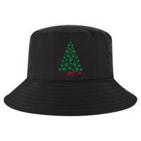 Christmas Paw Tree Christmas Dog Paw Christmas Tree Cool Comfort Performance Bucket Hat