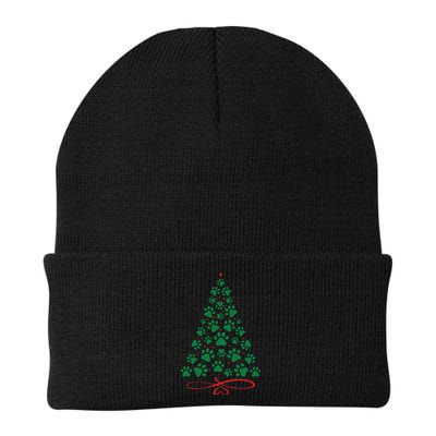 Christmas Paw Tree Christmas Dog Paw Christmas Tree Beanie