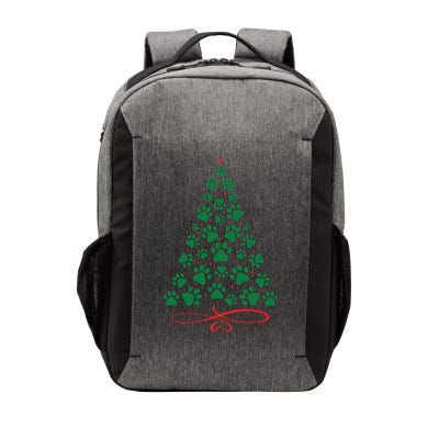 Christmas Paw Tree Christmas Dog Paw Christmas Tree Vector Backpack