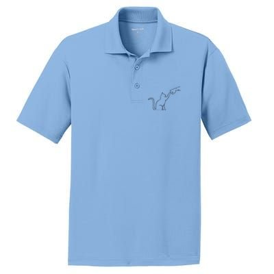 Cute Pet Tee I Love My Cat Best Friend Fist Bump Cat Lovers PosiCharge RacerMesh Polo