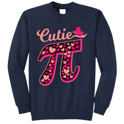 Cute Pi The Number Math Teacher Tall Sweatshirt