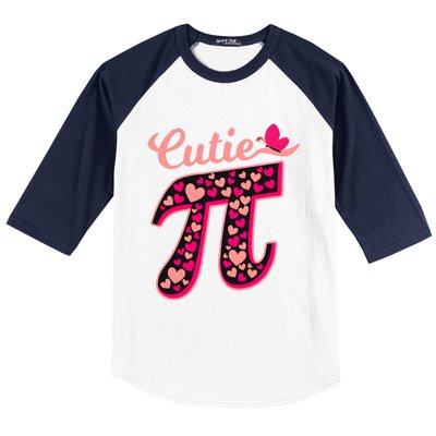 Cute Pi The Number Math Teacher Baseball Sleeve Shirt