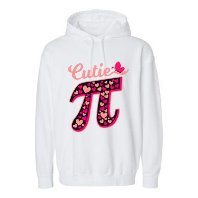 Cute Pi The Number Math Teacher Garment-Dyed Fleece Hoodie