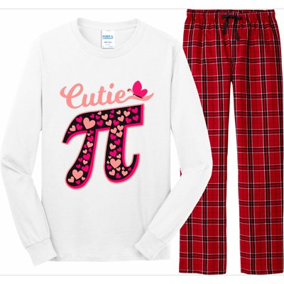 Cute Pi The Number Math Teacher Long Sleeve Pajama Set