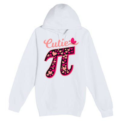 Cute Pi The Number Math Teacher Premium Pullover Hoodie