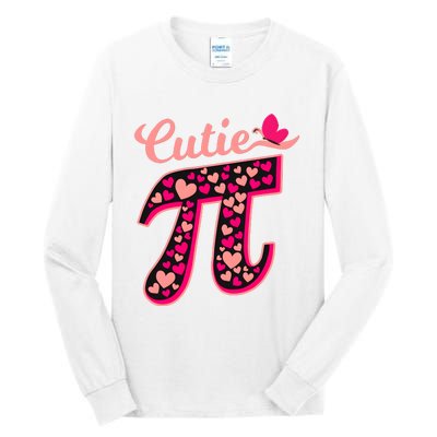 Cute Pi The Number Math Teacher Tall Long Sleeve T-Shirt