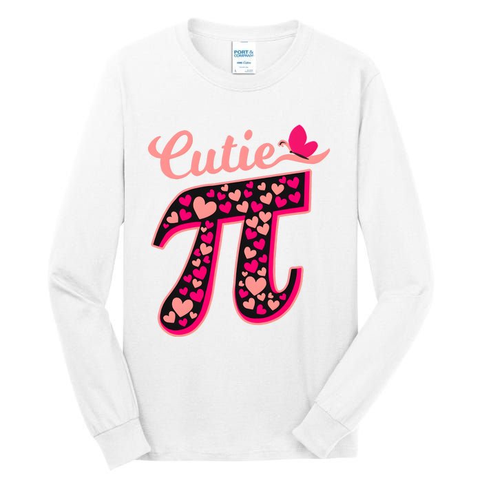 Cute Pi The Number Math Teacher Tall Long Sleeve T-Shirt