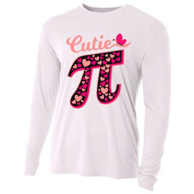 Cute Pi The Number Math Teacher Cooling Performance Long Sleeve Crew