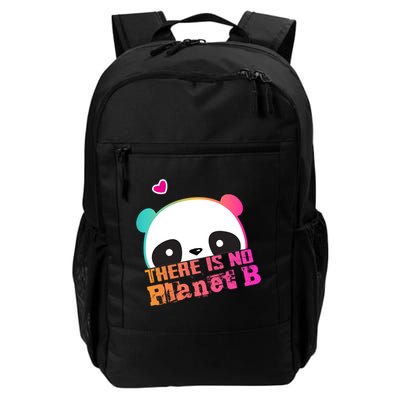 Cute Panda: There Is No Planet B Gift Climate Change Is Real! Gift Backpack