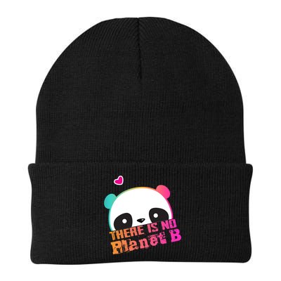 Cute Panda: There Is No Planet B Gift Climate Change Is Real! Gift Beanie