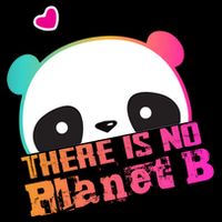 Cute Panda: There Is No Planet B Gift Climate Change Is Real! Gift Youth Performance Sprint T-Shirt