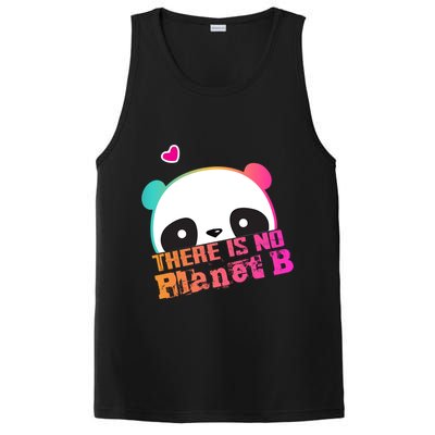 Cute Panda: There Is No Planet B Gift Climate Change Is Real! Gift PosiCharge Competitor Tank
