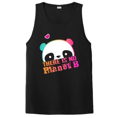 Cute Panda: There Is No Planet B Gift Climate Change Is Real! Gift PosiCharge Competitor Tank