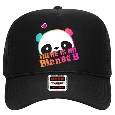 Cute Panda: There Is No Planet B Gift Climate Change Is Real! Gift Trucker Hat