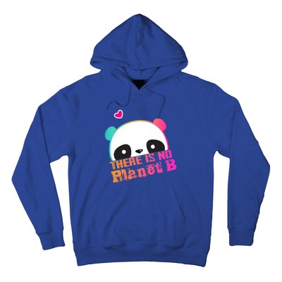 Cute Panda: There Is No Planet B Gift Climate Change Is Real! Gift Hoodie