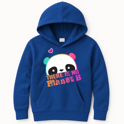 Cute Panda: There Is No Planet B Gift Climate Change Is Real! Gift Kids Hoodie
