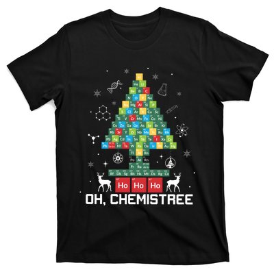 Chemistree Periodic Table Funny Chemistry Teacher T-Shirt