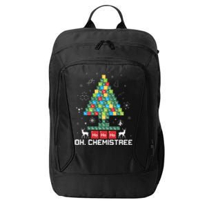 Chemistree Periodic Table Funny Chemistry Teacher City Backpack