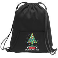 Chemistree Periodic Table Funny Chemistry Teacher Sweatshirt Cinch Pack Bag