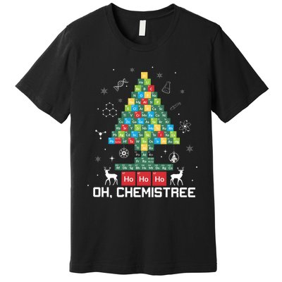 Chemistree Periodic Table Funny Chemistry Teacher Premium T-Shirt