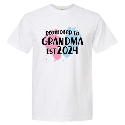 Cute Promoted To Grandma Est 2024 Garment-Dyed Heavyweight T-Shirt