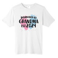 Cute Promoted To Grandma Est 2024 Tall Fusion ChromaSoft Performance T-Shirt