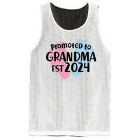 Cute Promoted To Grandma Est 2024 Mesh Reversible Basketball Jersey Tank