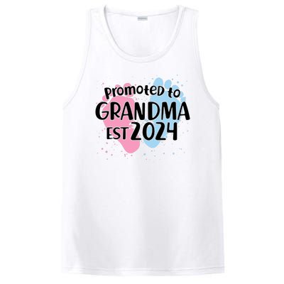 Cute Promoted To Grandma Est 2024 PosiCharge Competitor Tank