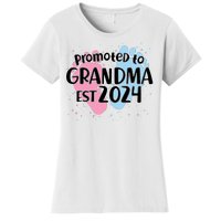 Cute Promoted To Grandma Est 2024 Women's T-Shirt